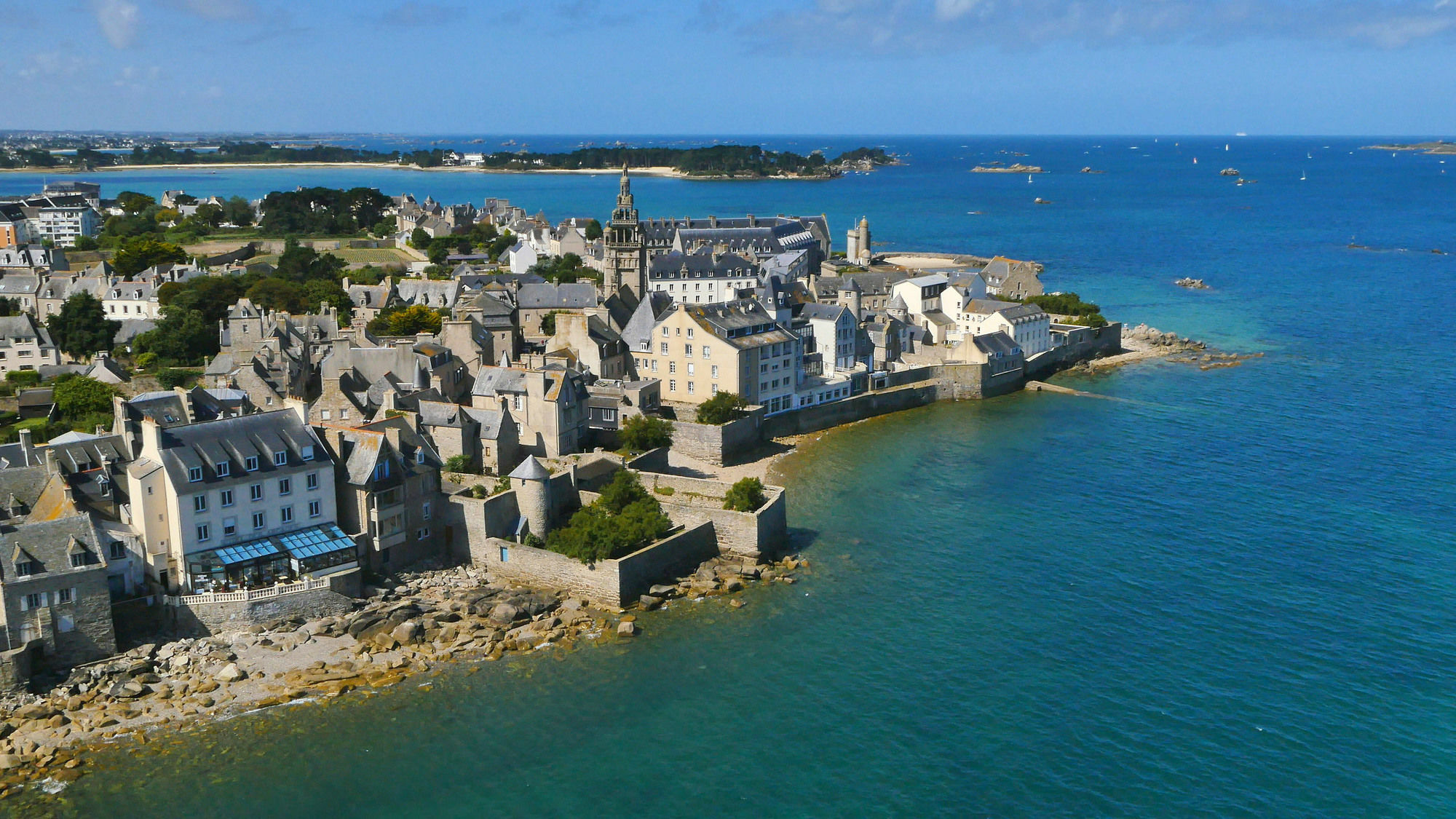 Relais&Châteaux Le Brittany&Spa Roscoff Exterior foto